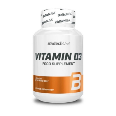 Витамин Д3 Biotech Vitamin D3, 60 таблеток