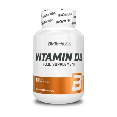 Вітамін Д3 Biotech Vitamin D3, 60 таблеток