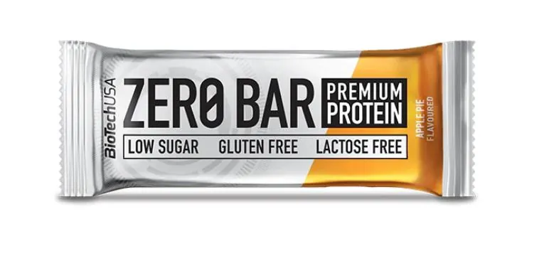 Батончик протеїновий Biotech Zero Bar яблучний пиріг, 50 г
