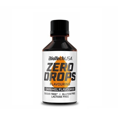 Подсластитель Biotech Zero Drops caramel, 50 мл