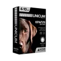 Краплі на холку Unicum Premium від бліх і кліщів для собак вагою 4-10 кг, 3 штуки