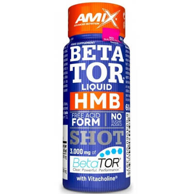 Предтренировочный комплекс Amix Nutrition BetaTOR Liquid Shot ягода, 60 мл