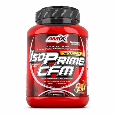 Протеїн сироватковий ізолят Amix Nutrition IsoPrime CFM Isolate банан, 1000 г