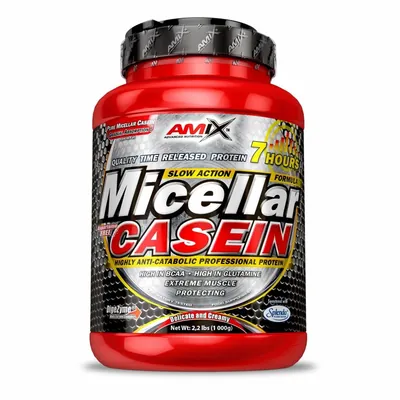 Казеїн міцелярний Amix Nutrition Micellar Casein полуниця, 1000 г