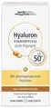 Крем для обличчя Medipharma Cosmetics Hyaluron сонцезахисний з SPF50+ антивіковий проти пігментних плям, 50 мл