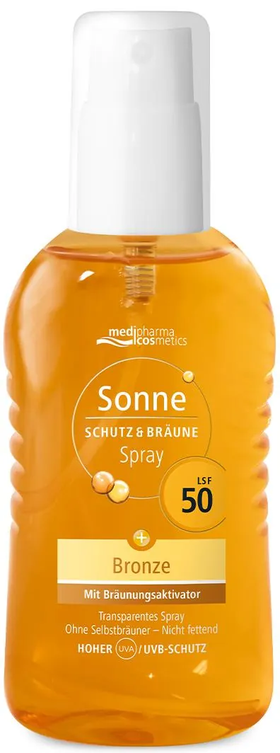 Спрей сонцезахисний Medipharma Cosmetics Sonne SPF50 для засмаги, 200 мл