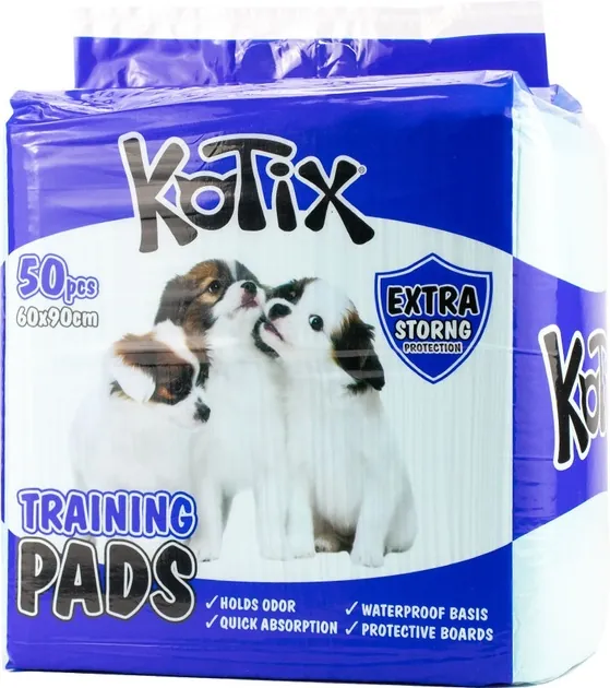 Пелюшки для собак Kotix Premium 60 x 90 см, 50 штук