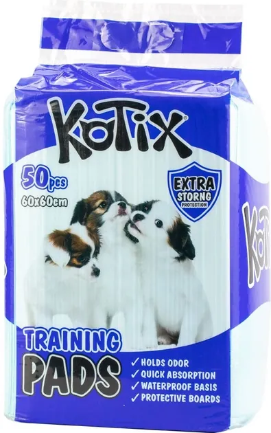 Пелюшки для собак Kotix Premium 60 x 60 см, 50 штук