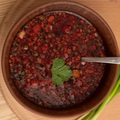 Смесь овощей и мяса курицы Slavna strava сублимированных Украинский борщ, 36 г