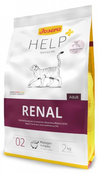 Корм сухой для кошек Josera Help Renal Cat при хронической болезни почек, 2 кг