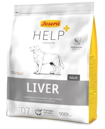 Корм сухий для собак Josera Help Liver Dog для підтримки функції печінки, 900 г