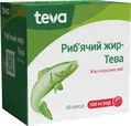 Риб'ячий жир-Тева капсули по 500 мг №90 (10х9)