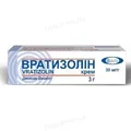 Вратизолін крем 30 мг/г по 3 г у тубах