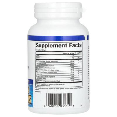 Здоровье простаты Natural Factors Prostate Health Complete Herbal Formula, 60 капсул