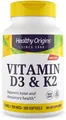 Вітамін Д3 і К2 Healthy Origins Vitamin D3 + K2, 180 капсул