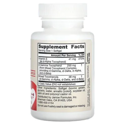 Вітамін Е Jarrow Formulas Famil-E, 60 капсул