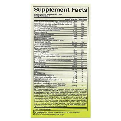 Витамины и минералы для беременных женщин Natural Factors Whole Earth & Sea Women's Prenatal Multivitamin & Mineral, 60 таблеток