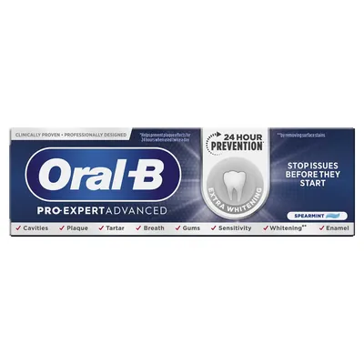 Зубна паста Oral-B Pro-Expert Advanced Додаткове відбілювання, 75 мл