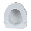 Сиденье для туалета OSD Кіng -15L-00 высокое c крышкой, 15 см