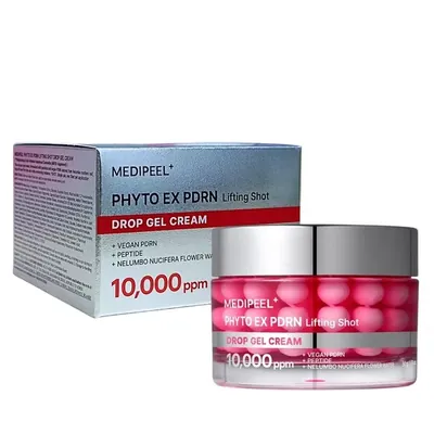 Гель-крем для обличчя Medi-Peel Phyto EX PDRN Lifting Shot Антивіковий капсульний з екзосомами та полінуклеотидами, 50 мл