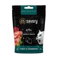 Лакомство для котят Savory Kitten хрустящее с индейкой и клюквой, 85 г