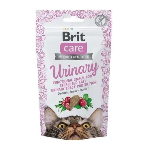 Лакомство для кошек Brit Care Urinary индейка, клюква и розмарин, 50 г