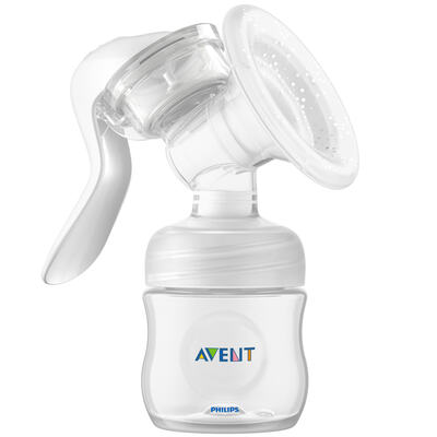 Молокоотсос Philips Avent SCF430/10 ручной с бутылочкой