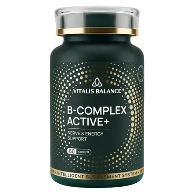 B-Комплекс Актив+ Vitalis Balance B-Complex Active+ капсули №60