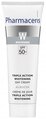 Крем для обличчя Pharmaceris W Albucin SPF50+ денний відбілюючий потрійної дії, 30 мл