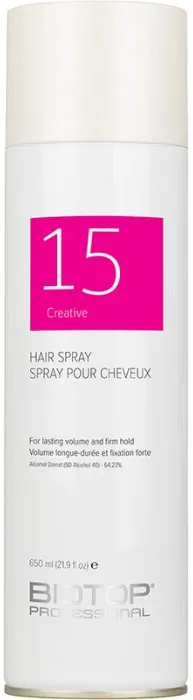 Лак для волосся Biotop 15 Creative, 650 мл