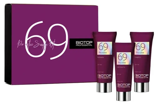 Набір Biotop 69 Pro Active Sample Kit (шампунь 20 мл + маска 20 мл + крем 10 мл)