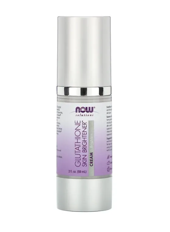 Крем для обличчя NOW Solutions Glutathione Skin Brightener Cream освітлюючий, 59 мл