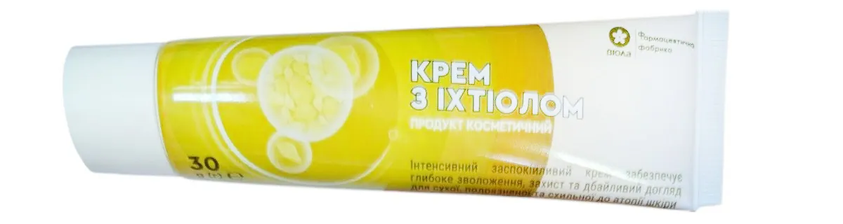Крем з іхтіолом по 30 г у тубі