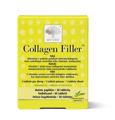 Коллаген Филлер New Nordic Skin Care Collagen Filler таблетки №30