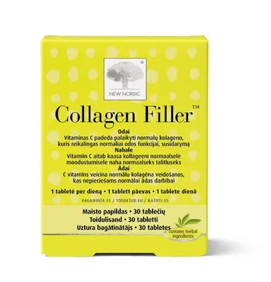 Колаген Філер New Nordic Skin Care Collagen Filler таблетки №30