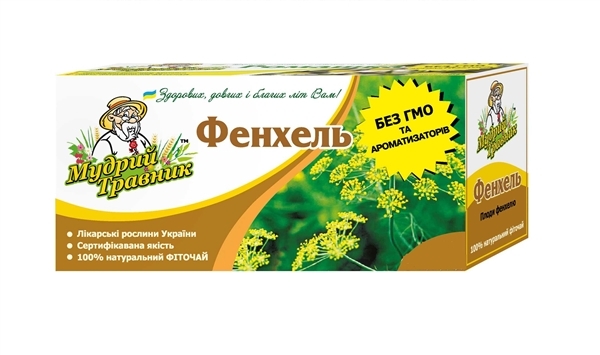 Фіточай Мудрий Травник Фенхель №20 в пак.