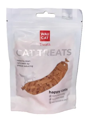 Ласощі для котів Collar Waucat Treats Курячі смужки, 100 г