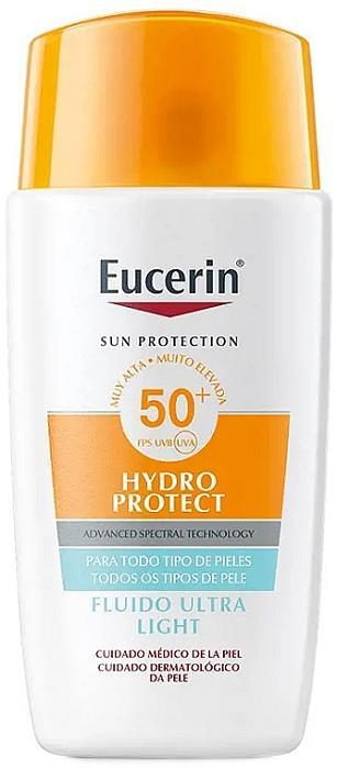 Флюид солнцезащитный Eucerin 66961 Sun Hydro Protect ультралегкий SPF50+, 50 мл