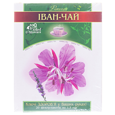 Фиточай Ключи Здоровья Иван-чай по 1,5 г №20 в фил.-пак.