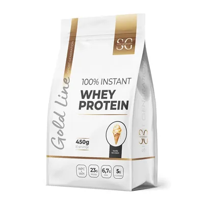 Протеїн сироватковий змішаний Sport Generation Gold Line 100% Instant Whey Protein банан, 450 г