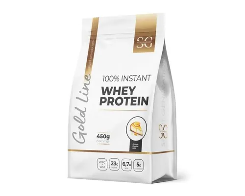 Протеїн сироватковий змішаний Sport Generation Gold Line 100% Instant Whey Protein апельсиновий чізкейк, 450 г