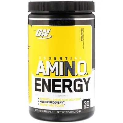 Амінокислота Optimum Nutrition Essential Amin.o. Energy, ананас, 30 порцій