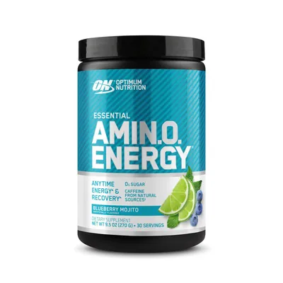 Амінокислота Optimum Nutrition Essential Amin.o. Energy, чорничний мохіто, 30 порцій