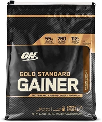 Гейнер Optimum Nutrition Gold Standard Gainer, шоколад, 4,67 кг