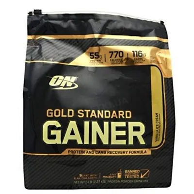 Гейнер Optimum Nutrition Gold Standard Gainer, ваніль, 2,3 кг