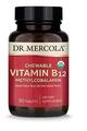 Витамин В12 Dr. Mercola Vitamin B12 1000 мкг, 30 жевательных таблеток