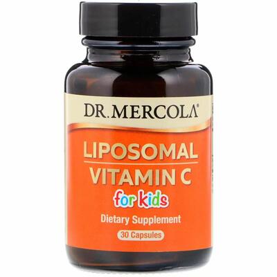 Вітамін С ліпосомальний для дітей Dr. Mercola Liposomal Vitamin C, 30 капсул