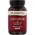 D-манноза та журавлина Dr. Mercola D-Mannose and Cranberry Extract, 60 капсул