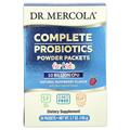 Пробиотик для детей Dr. Mercola Complete Probiotics Powder Packets for Kids 10 млрд КОЕ со вкусом малины, 30 пакетов