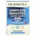 Пробіотик для дітей Dr. Mercola Complete Probiotics Powder Packets for Kids 10 млрд КУО зі смаком малини, 30 пакетів